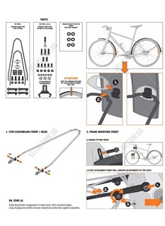 Комплект крыльев SKS Edge 46