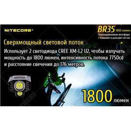 Велофара Nitecore BR35