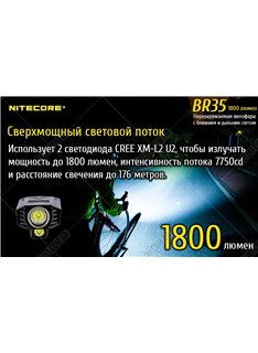 Велофара Nitecore BR35