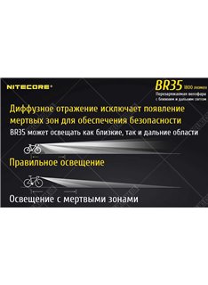 Велофара Nitecore BR35