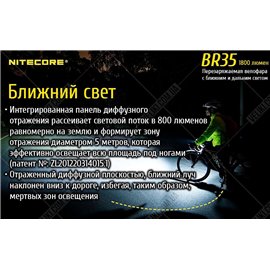 Велофара Nitecore BR35