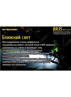 Велофара Nitecore BR35