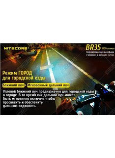 Велофара Nitecore BR35