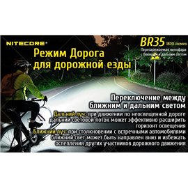 Велофара Nitecore BR35