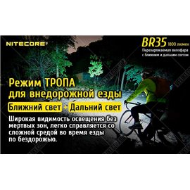 Велофара Nitecore BR35