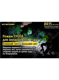 Велофара Nitecore BR35