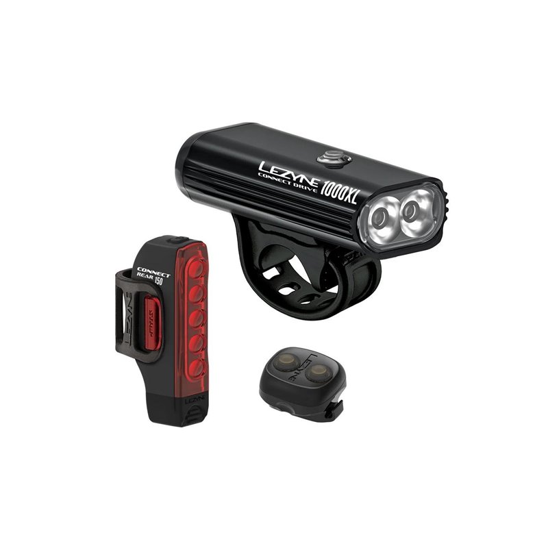 Комплект велосвета Lezyne Connect Pro 1000XL / Strip Connect