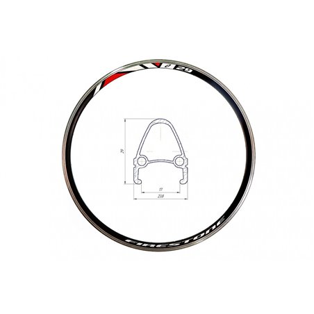 Обод Velotrade HLQC-04 24' 36H