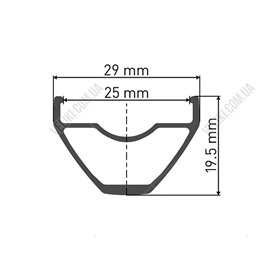 Обод DT Swiss X 432 29' 28H