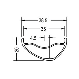 Обод Race Face ARC Offset 27.5' 35 28H