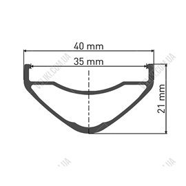 Обод DT Swiss HX 581 27.5' 32H