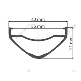 Обод DT Swiss HX 581 27.5' 28H