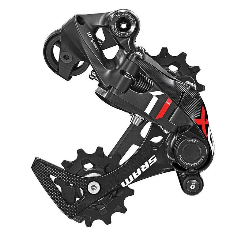 Задний переключатель SRAM X01 10 spd Short cage