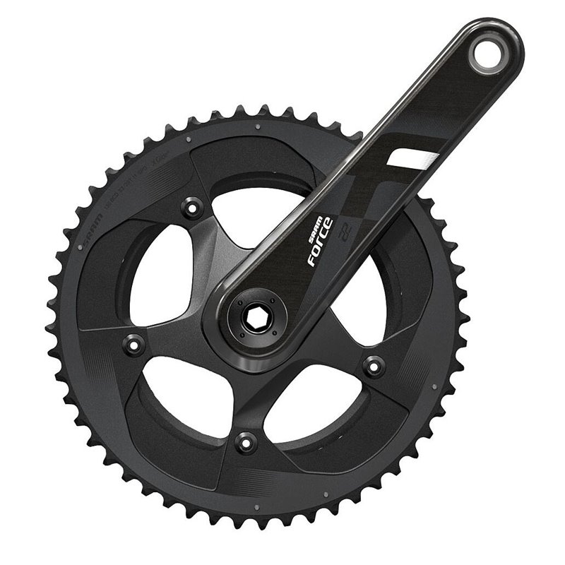 Система шатунов SRAM Force 22 GXP Yaw 53-39T 165 мм