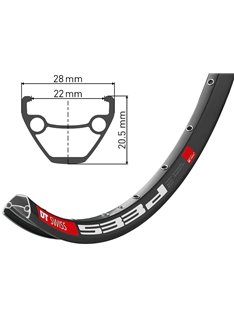 Обод DT Swiss 533D 26' 32H