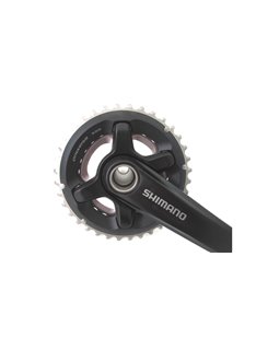 Система шатунов Shimano SLX FC-MT700-B 26-36T 170 мм