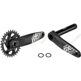 Система шатунов SRAM GX Eagle Fat Bike 4' DUB 30T 175 мм