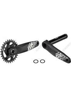 Система шатунов SRAM GX Eagle Fat Bike 4' DUB 30T 175 мм