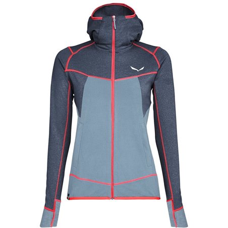 Флис Salewa Puez Hybrid Polarlite Full-Zip Wms