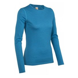 Термофутболка Icebreaker Bodyfit 200 Oasis Long Sleeve Crewe Stripe Women's