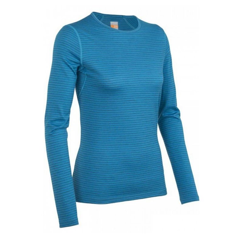 Термофутболка Icebreaker Bodyfit 200 Oasis Long Sleeve Crewe Stripe Women's