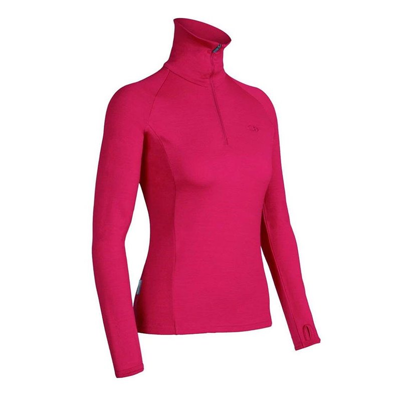 Термокофта Icebreaker Bodyfit 260 Tech Top Long Sleeve Half Zip Women's