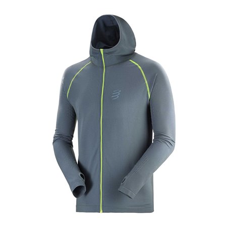 Кофта CompresSport 3D Thermo Seamless Hoodie Born To SwimBikeRun