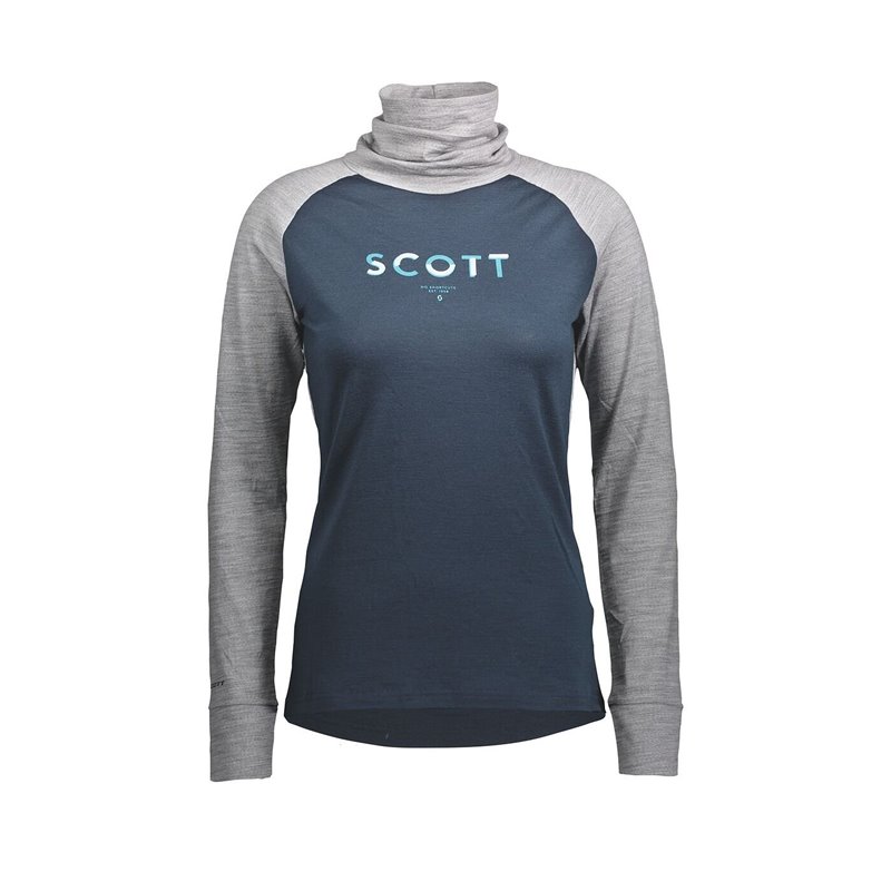 Термофутболка Scott Defined Merino W High Neck Shirt