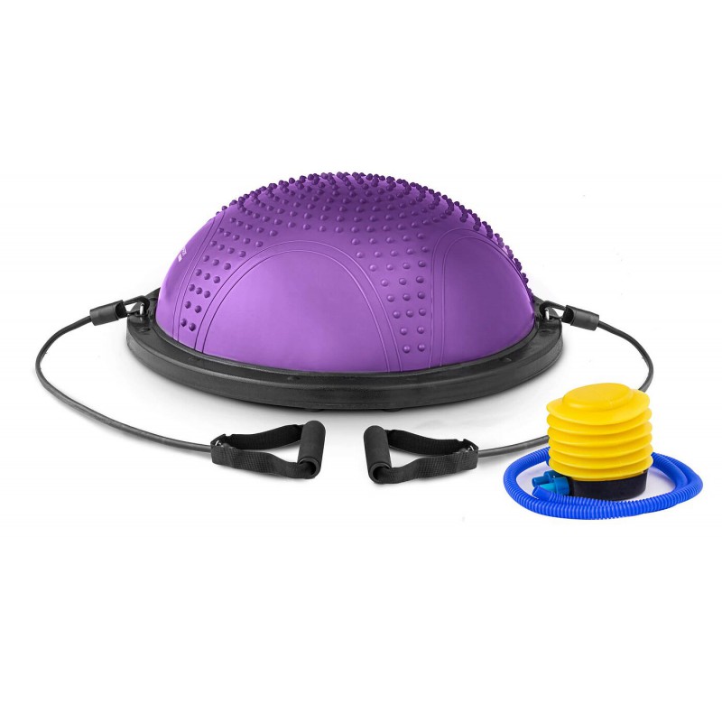 Балансировочная платформа Hop-Sport Bosu HS-MB058B