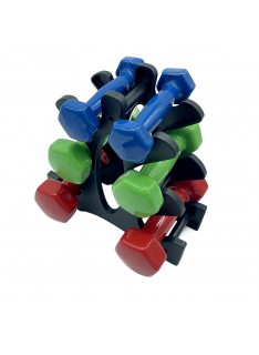 Набор гантелей на подставке Newt Vinyl Dumbbell Set NE-VIN-123