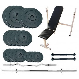 Скамья для жима Newt Gym Set Pro с набором весов 100 кг