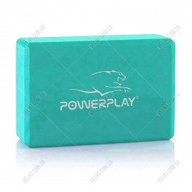 Блоки для йоги PowerPlay 4006 Yoga Brick EVA