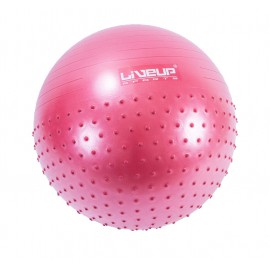 Фитбол LiveUp Half Massage Ball 65 см