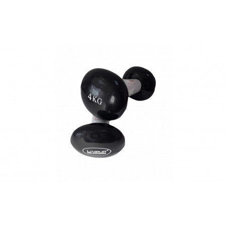 Гантели LiveUp Vinyl Egg Head 2х4 кг