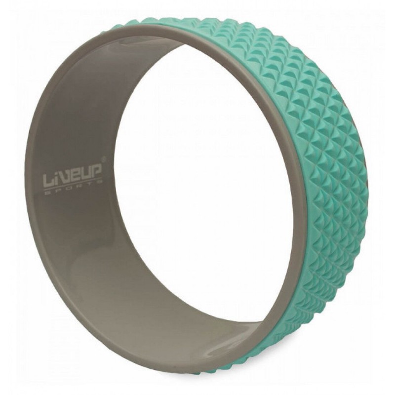 Колесо для йоги и фитнеса LiveUp Yoga Ring 33х13 см