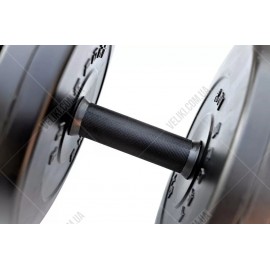 Гантель RN-Sport StrongMan 31 кг с расширителем грифа