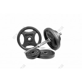 Гантель RN-Sport Quatro-Grip 18,5 кг