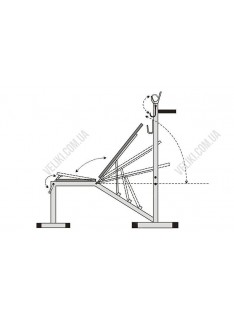 Скамья для жима RN-Sport TOP-2315BL