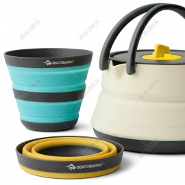 Набор посуды Sea To Summit Frontier UL Collapsible Kettle Cook Set 2P