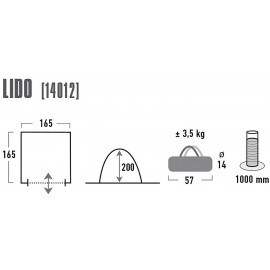 Палатка High Peak Lido