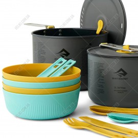 Набор посуды Sea To Summit Frontier UL Two Pot Cook Set 14 Piece