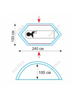 Палатка Tramp Lightbicycle v2 TRT-033