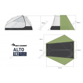 Палатка Sea To Summit Alto TR2 Plus