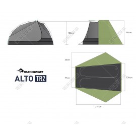 Палатка Sea To Summit Alto TR2