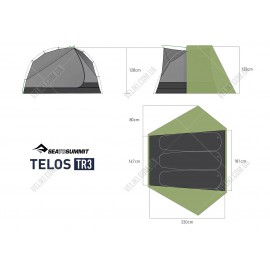 Палатка Sea To Summit Telos TR3