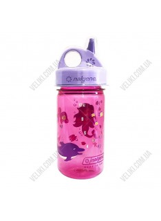 Бутылка Nalgene Kids Grip-N-Gulp Graphic 350 ml