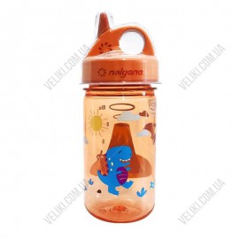 Бутылка Nalgene Kids Grip-N-Gulp Graphic 350 ml