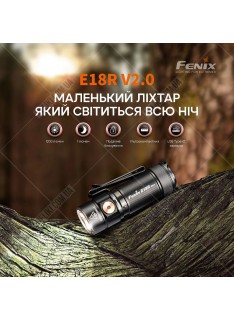 Фонарь Fenix E18R V2.0