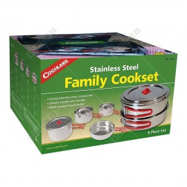 Набор посуды Coghlans Stainless Steel Family Cookset