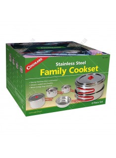 Набор посуды Coghlans Stainless Steel Family Cookset